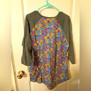 Flower, LuLaRoe shirt